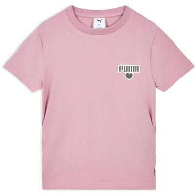 修身粉色BabyTee运动T恤PUMA彪马