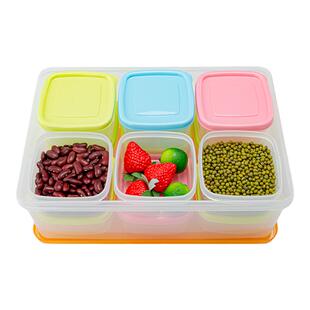 幼儿园留样食堂食品菜品留样盒迷你塑料保鲜盒小号收纳辅食分装盒