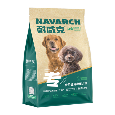 耐威克泰迪贵宾通用老年犬专用粮