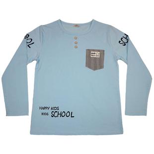 男童长袖纯棉t恤2025新款秋装上衣童装中大童春秋打底衫男孩体恤