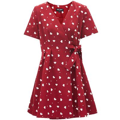 VeroModa轻熟风复古连衣裙气质