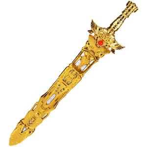 儿童玩具剑刀剑玩具男孩仿真儿童轩辕剑塑料尚方宝剑兵器发光礼物