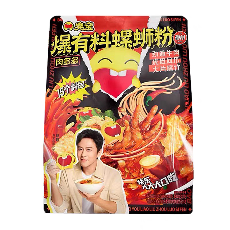 臭宝螺蛳粉487g爆有料虎皮凤爪