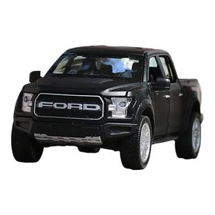 猛禽F150合金皮卡车福特模型儿童玩具车回力小汽车仿真越野车男孩