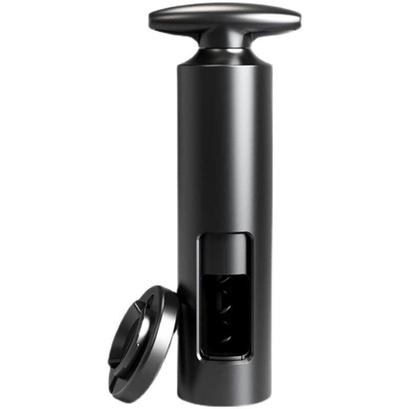 PTZER易开式T型红酒开瓶器家用葡萄酒启瓶器附赠切帽开酒器翼型简