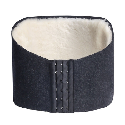 羊皮毛护腰带加厚保暖男女防寒