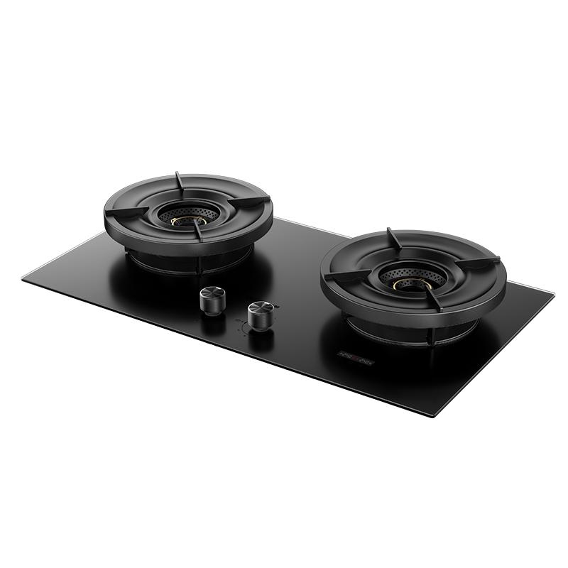 万和燃气灶G95D双边定时5.2kW家用天然气75%超一级能效嵌入免改孔
