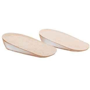 内增高鞋垫女后跟半垫不累脚隐形小个子增高垫男士皮鞋减震半码垫