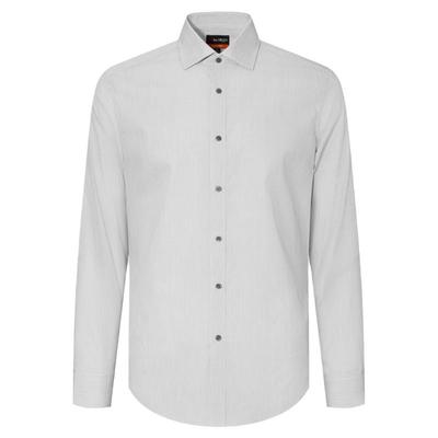 【易打理/抗皱/条纹】G2000男装2025秋冬商场同款棉质长袖衬衫.