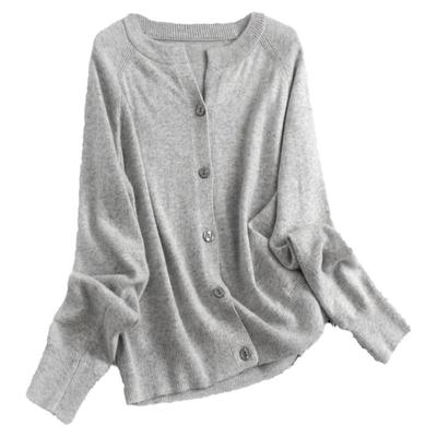 气质针织开衫外套长袖通勤女毛衣