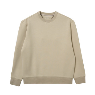 [不易起球]JODOLL乔顿男士针织卫衣内里加绒保暖宽松打底体恤衫