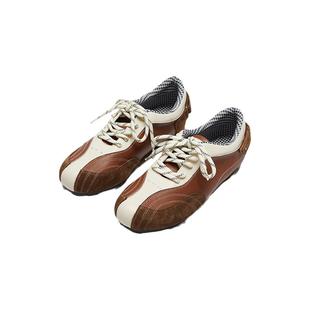 littlegood复古学院休闲鞋女2025新款拼色百搭棒球运动鞋