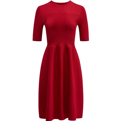 JASONWU通勤花苞裙无缝一体