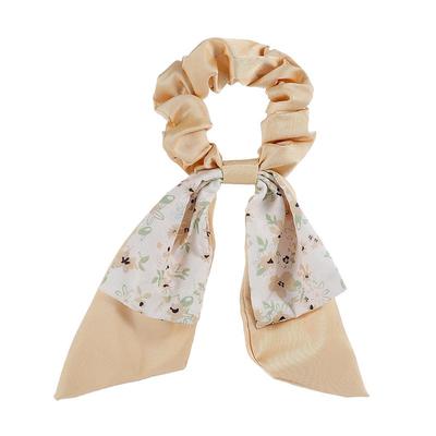 碎花飘带蝴蝶结大肠发圈头绳女