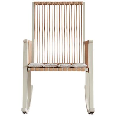 全友家居带靠背藤编单人椅子小户型客厅卧室休闲摇摇椅KS
