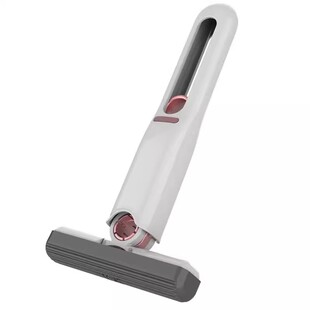 多功能桌面懒人迷你小拖把手持免手洗海绵吸水卫生间厕所厨房对折