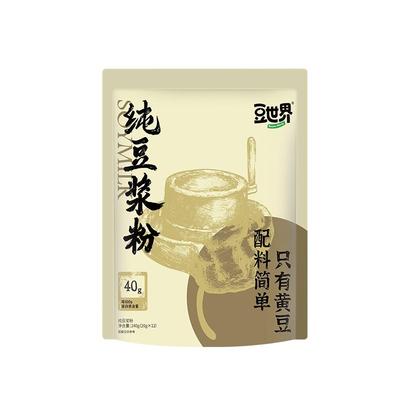 豆世界豆浆粉无添加糖40%高蛋白