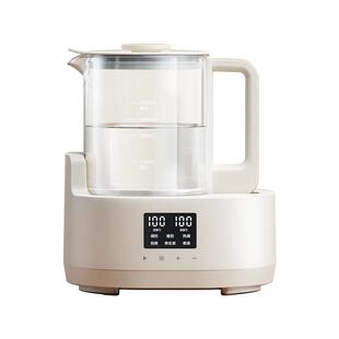 OIDIRE偶点全玻璃恒温壶婴儿专用泡奶家用烧电热水壶冲奶粉一体机