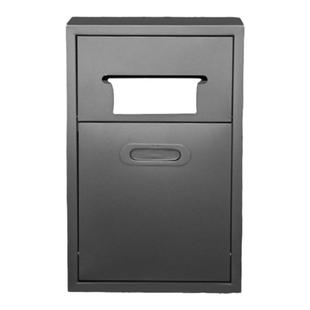 不锈钢壁挂式收纳柜置物架明装厕所卫生间马桶旁垃圾桶纸巾架纸篓