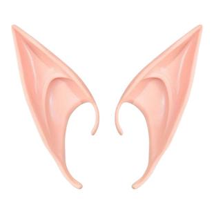 圣诞节精灵耳朵头饰cos直播道具小礼物可爱搞怪穿搭装饰仿真耳饰