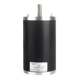 200W直流高速电机永磁马达DC220V大功率大力矩可调速正反转电动机