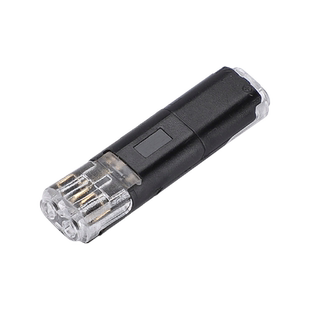 LED免焊接免剥线接线端子 D2双线互插型可拔型连接器电源导线对线