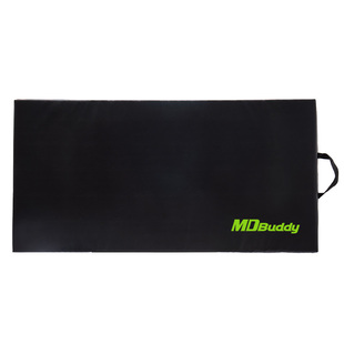 MDBuddy健身垫加厚防水隔音减震仰卧起坐家用皮革体操运动训练垫