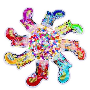 马年手持礼花枪自动充气结婚订婚用礼炮节日生日派对过年气氛道具