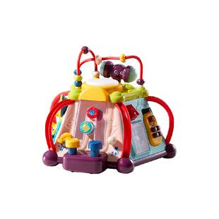 babycare玩具多功能六面盒子一岁宝宝多面体早教益智形状配对积木
