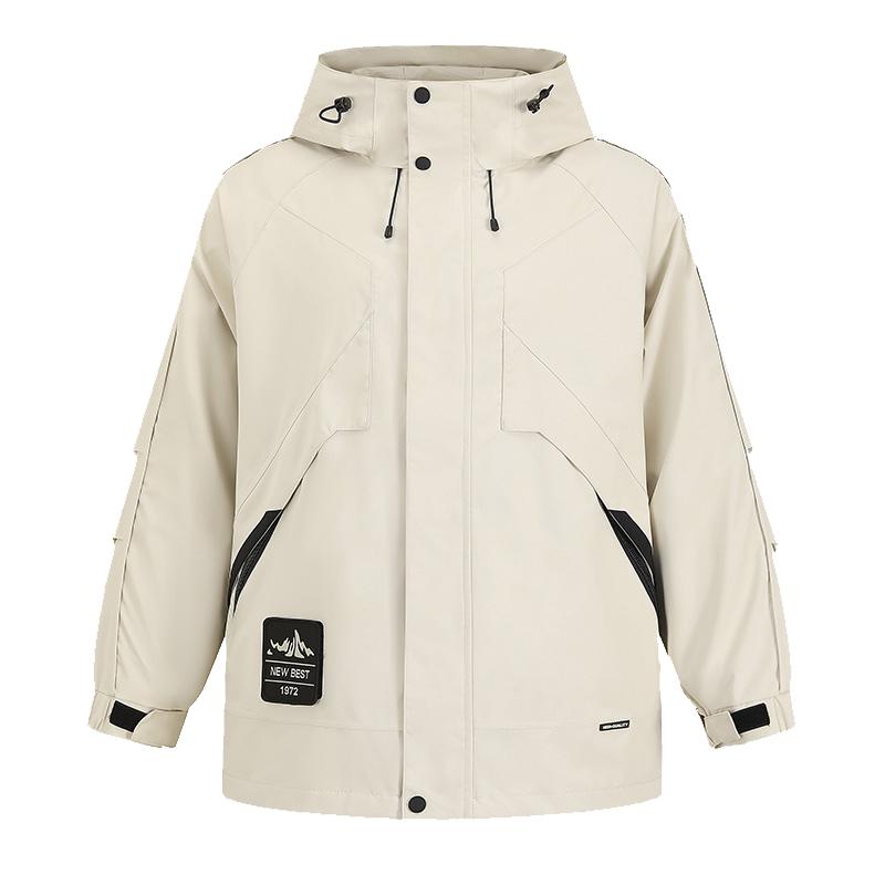 蓝途2502冲锋衣小个子春秋高级感好看可收腰防水加绒软壳外套台州