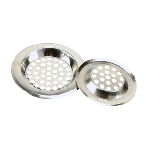 浴室下水道地漏盖子厨房水槽水池不锈钢过滤漏网排水口毛发过滤器