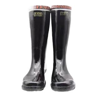 正品飞鹤牌工矿靴中高筒煤矿下井橡胶舒适耐磨防砸绝缘耐酸碱雨靴