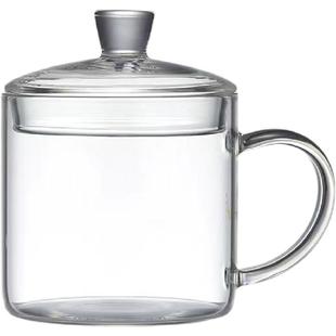 多功能泡茶茶杯带盖盖碗过滤高硼硅玻璃玻璃简易泡茶器茶具
