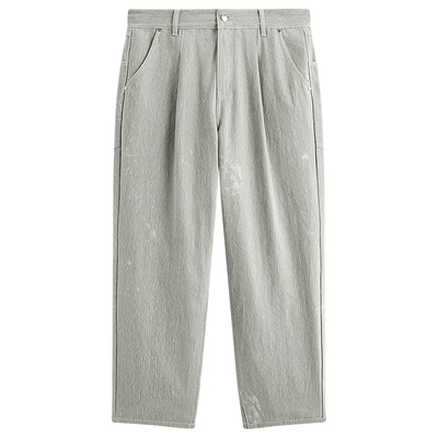 【商场同款】太平鸟男装牛仔裤26春季新款水洗印花彩牛 B1HAG1374