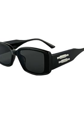 【限时清仓】Nomina小红书同款方形墨镜街拍太阳眼镜韩系红色