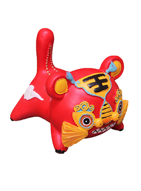 国潮风小老虎盲盒装饰摆件可定制