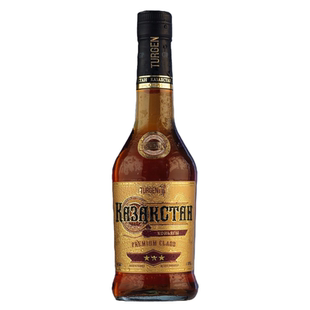 图尔根 哈萨克斯坦传统工艺干邑级三星白兰地 原装进口  新品首发