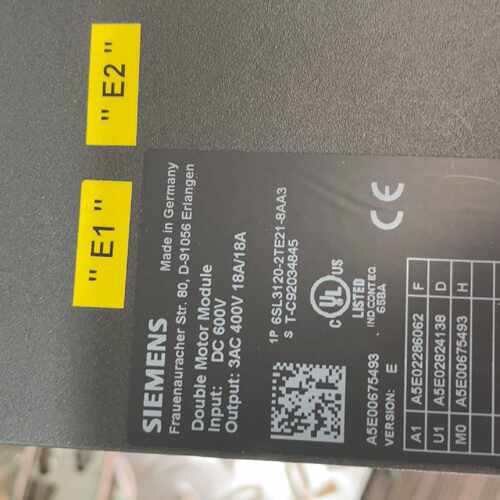 询6SL3120-2TE21-8AA3