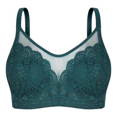 古今花瓣杯分码设计雾面蕾丝内衣