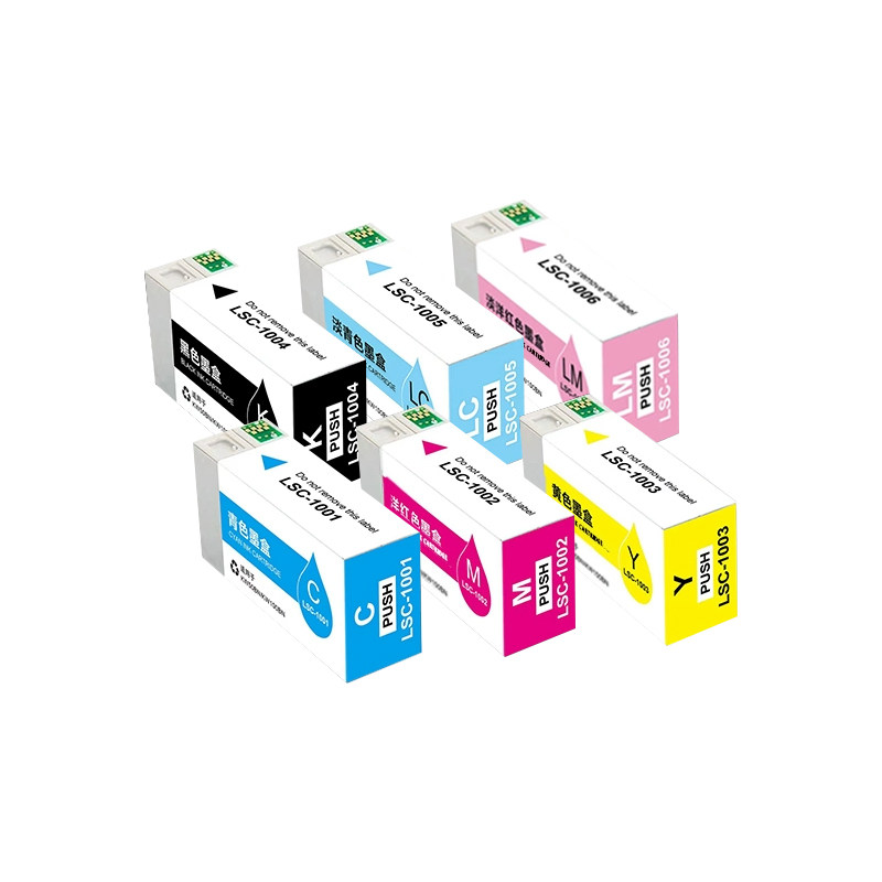 适用立思辰LSC-1001光盘印刷刻录机墨盒LANXUM KW100BN KW50BN打印机墨盒LSC-1002/3/4