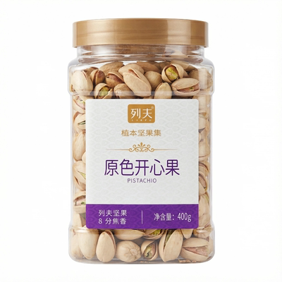 列夫开心果大颗粒新货无漂白400g