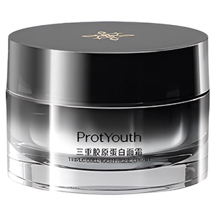 锦波生物ProtYouth无龄霜7天淡化12重纹路人源化三重胶原抗皱面霜