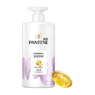 潘婷洗发水强韧养根润750g+3分钟奇迹70ml越洗越强韧改善染烫损伤