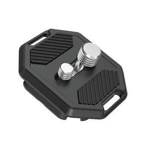 FALCAM小隼F38双螺丝通用快装板相机单反微单兔笼阿卡快拆板铝合金转换底座摄影机拓展配件