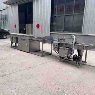 夹心饼干巧克力上浆机设备带加热巧克力涂层机甜品涂层冷却线设备