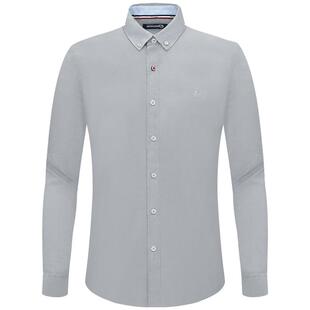 Navigare意大利小帆船纯棉牛津布长袖衬衣男春秋季新款休闲衬衣