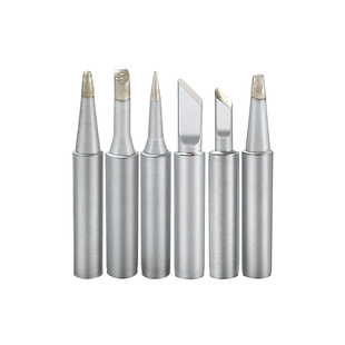 旭峰王936内热式烙铁头 耐高温插卡10只装洛铁头圆头马蹄形电焊头