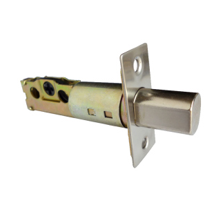 弹子插芯门锁体平头锁无把手门锁具配件心锁槽片闭锁呆锁锁舌锁体