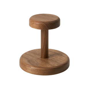 一次性纸杯架实木取杯器高颜值桌面新款简约纸杯收纳架水杯放置架