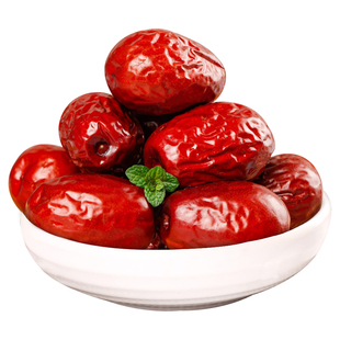 新疆和田大枣骏枣大红枣旗舰店非无核特级零食新鲜干果特产玉枣